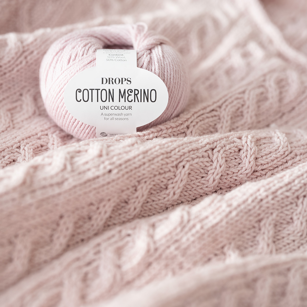 Product image DROPS cottonmerino yarn