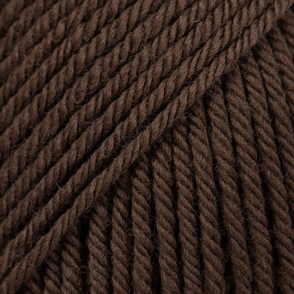 DROPS Daisy uni colour 35, dark brown