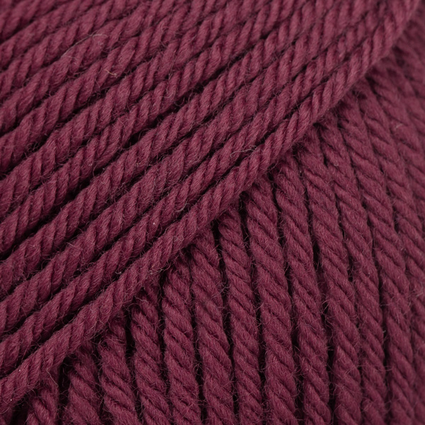 DROPS Daisy uni colour 36, bordeaux