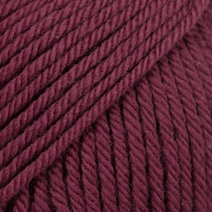 DROPS Daisy uni colour 36, bordeaux