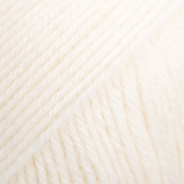 DROPS Fabel uni colour 100, off white
