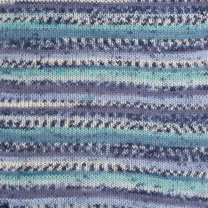 DROPS Fabel print 522, turquoise/blue 