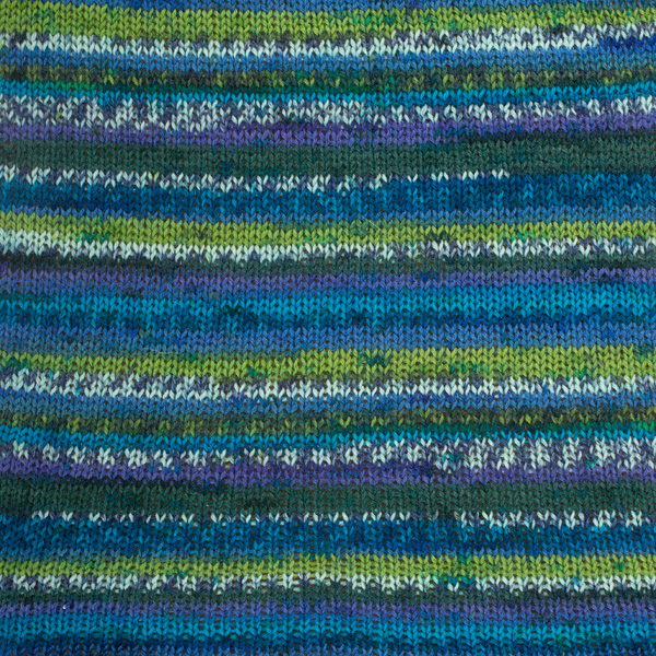 DROPS Fabel print 677, green/turquoise 