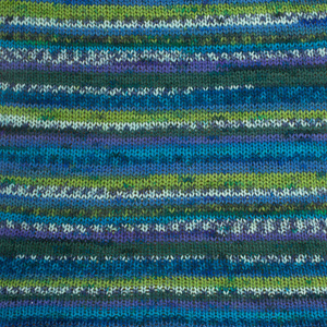 DROPS Fabel print 677, green/turquoise 