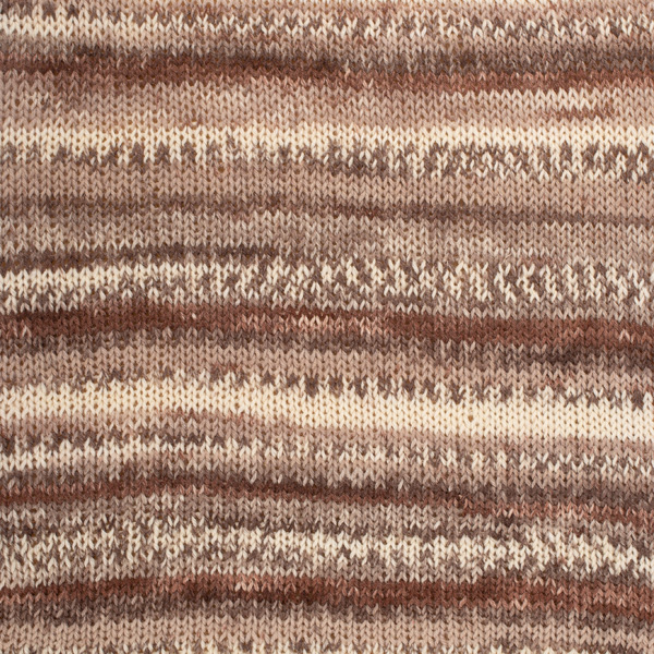 DROPS Fabel print 912, soft chocolate