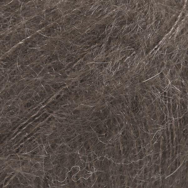 DROPS Kid-Silk uni colour 15, mørk brun