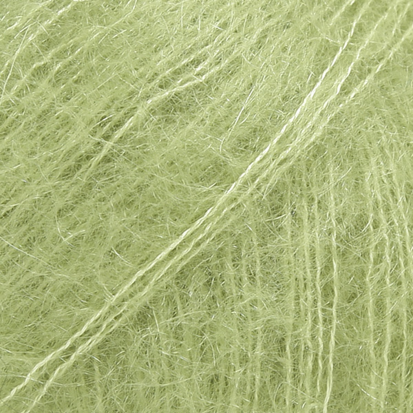 DROPS Kid-Silk uni colour 18, eplegrønn