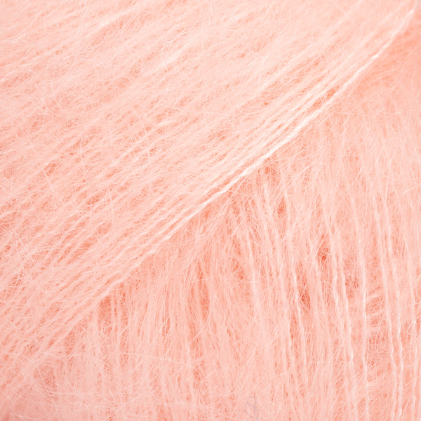 DROPS Kid-Silk uni colour 53, lys fersken