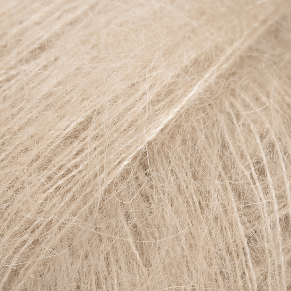 DROPS Kid-Silk uni colour 54, lys sand