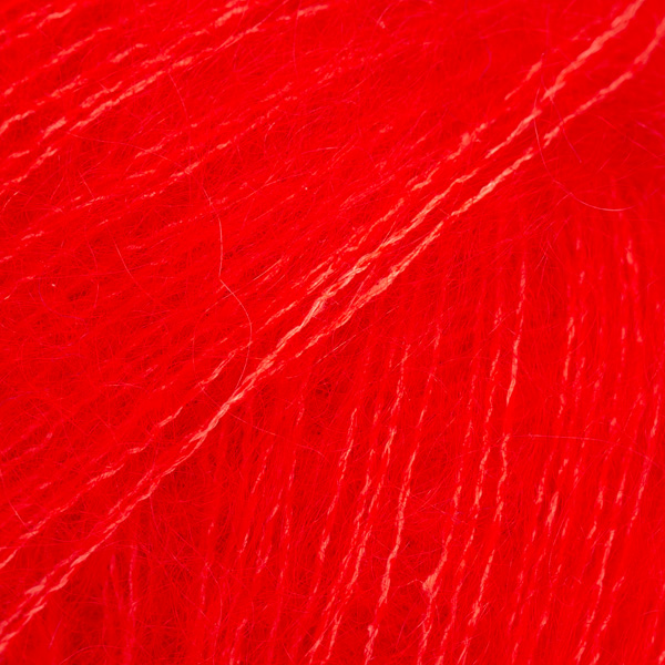 DROPS Kid-Silk uni colour 61, sterk rød