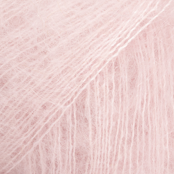DROPS Kid-Silk uni colour 63, støvrosa