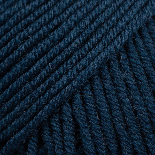 DROPS Merino Extra Fine uni colour 56, mørk marineblå