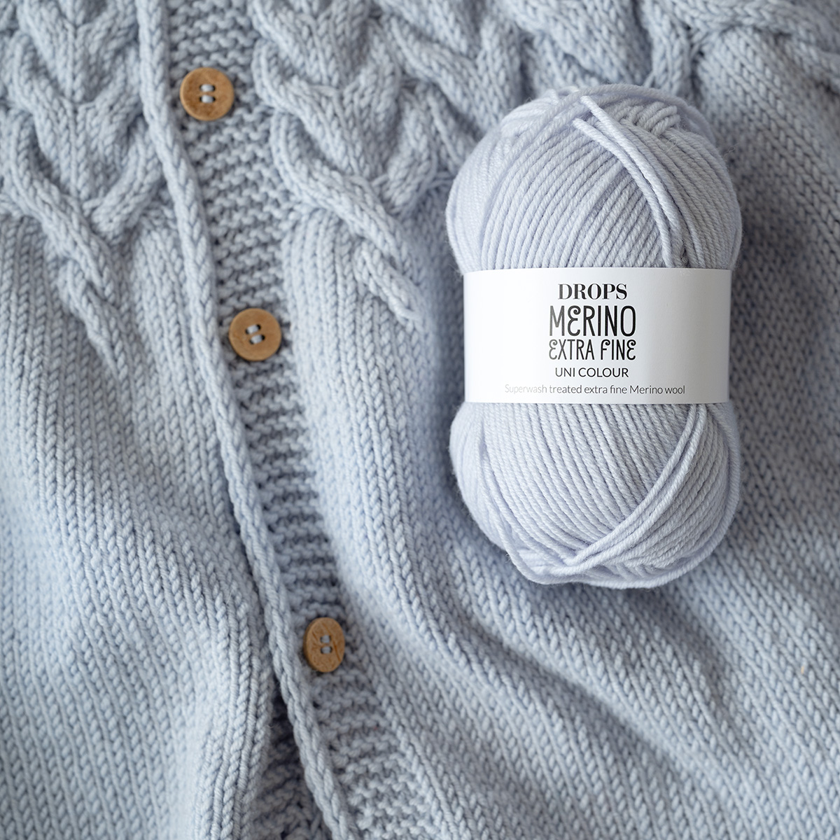 Product image DROPS merinoextrafine yarn