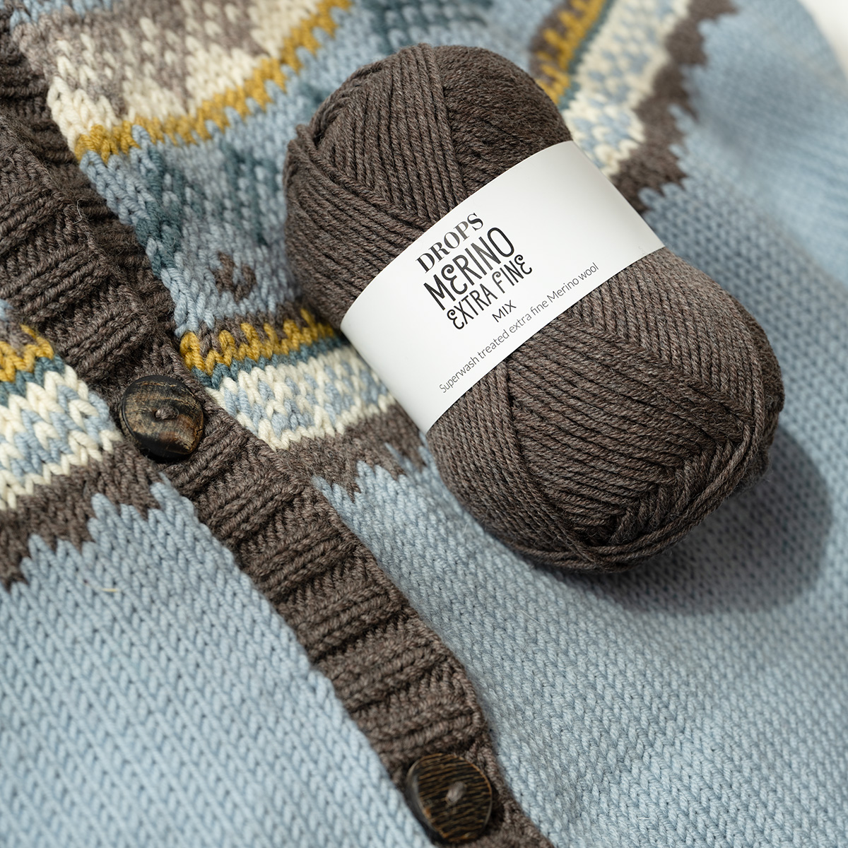Product image DROPS merinoextrafine yarn