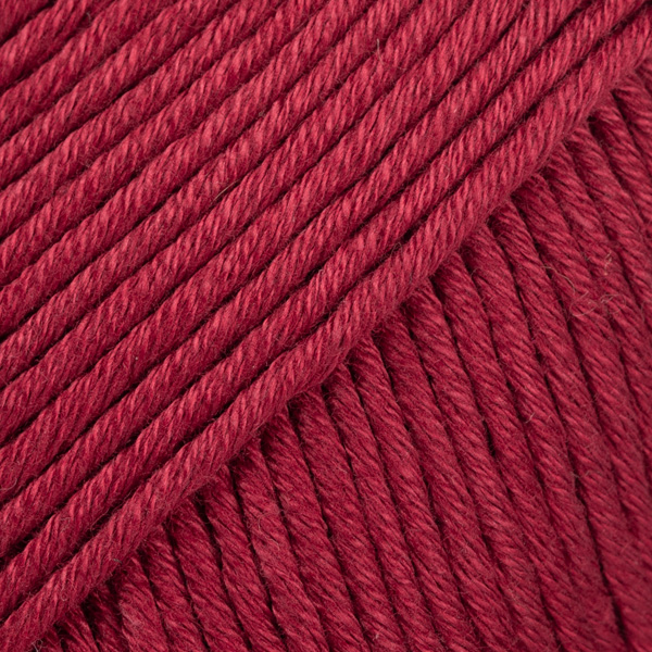 DROPS Muskat uni colour 41, viininpunainen