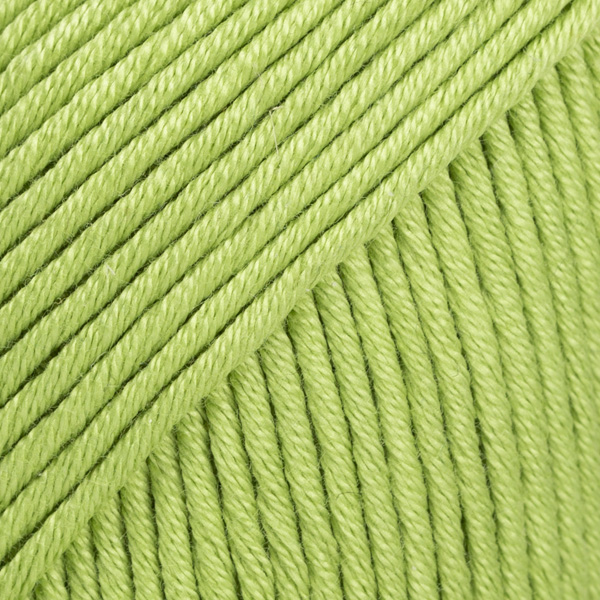 DROPS Muskat uni colour 53, omenanvihreä