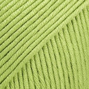 DROPS Muskat uni colour 53, omenanvihreä