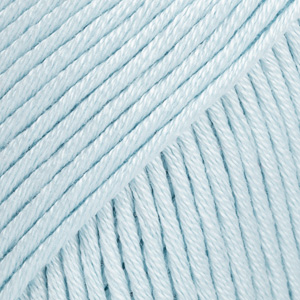 DROPS Muskat uni colour 60, vaalea jäänsininen