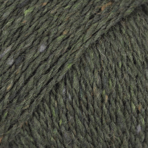 DROPS Soft Tweed mix 17, spinattarte