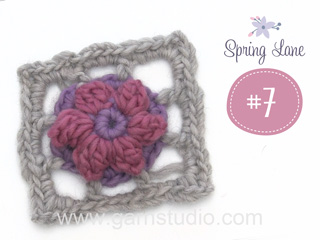 Tutorial Videos Comment crocheter le 7ème indice de la couverture DROPS Spring Lane