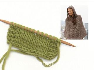 tricoter 2 mailles ensemble