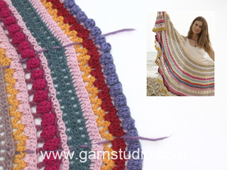 Tutorial Videos Kuidas heegeldada 5. vihje 28.-32. rida - Magic Summer DROPS-Along