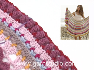 Tutorial Videos Hur virkas rad 41 - 47 i 7:e ledtråden av Magic Summer DROPS-Along