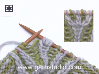 How To Increase 4 Stitches In 1 Stitch And Yarn Over With 2
