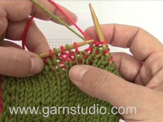 Double Knitting Pattern Tutorial Video