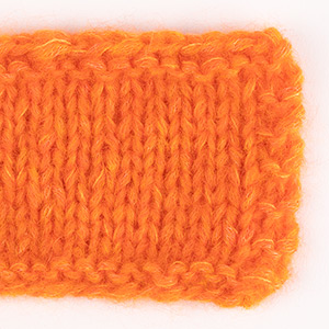 Yarn combinations skeins of DROPS Air 38, rafmagns appelsínugulur 
														+ DROPS Kid-Silk 49, rafmagns appelsínugulur