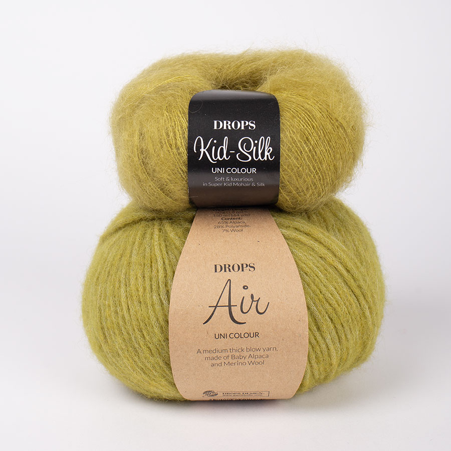 Yarn combination skeins of air60-kidsilk67