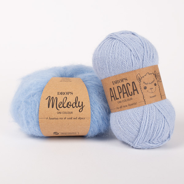 Yarn combination skeins of alpaca6205-melody21
