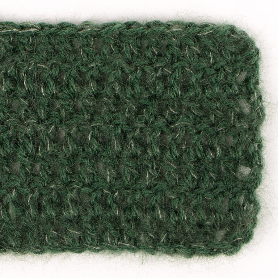Yarn combinations of Alpaca 9032, efeu dunkel + DROPS Kid-Silk 19, dunkelgrün
