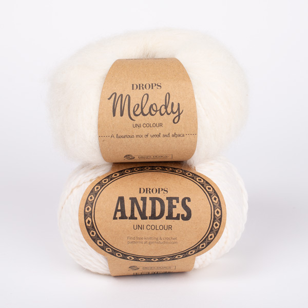 Yarn combination skeins of andes1101-melody01