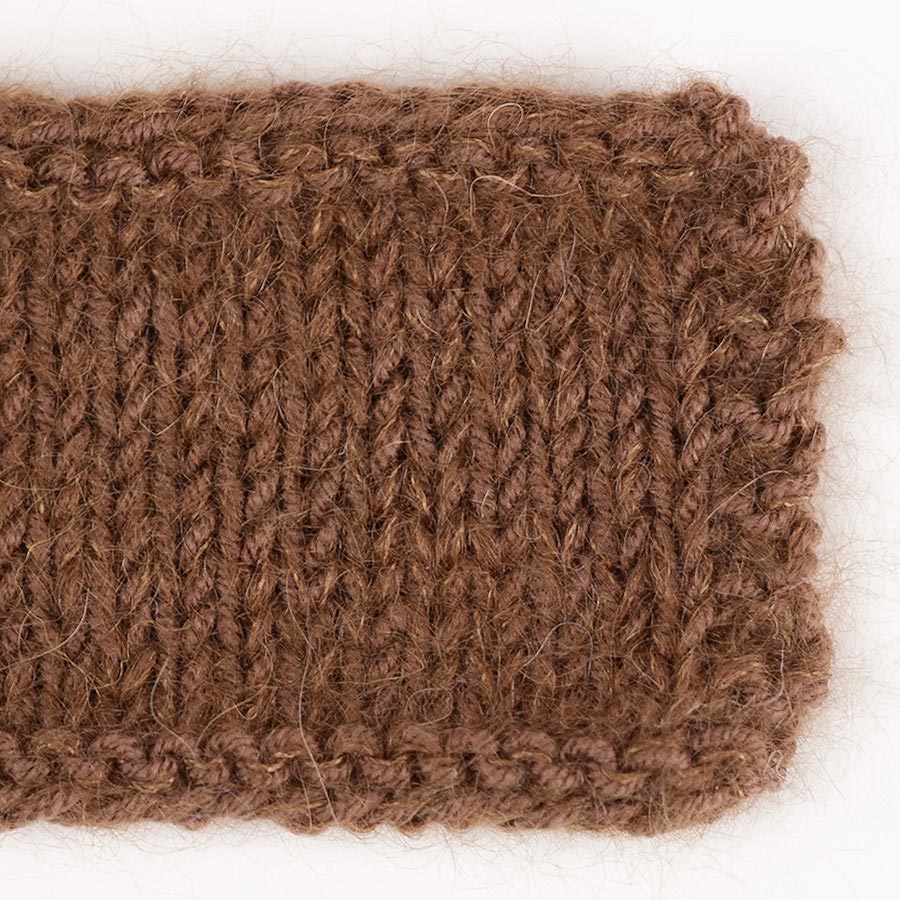 Yarn combinations skeins of DROPS Baby Merino 52, súkkulaði 
											+ DROPS Kid-Silk 35, súkkulaði
