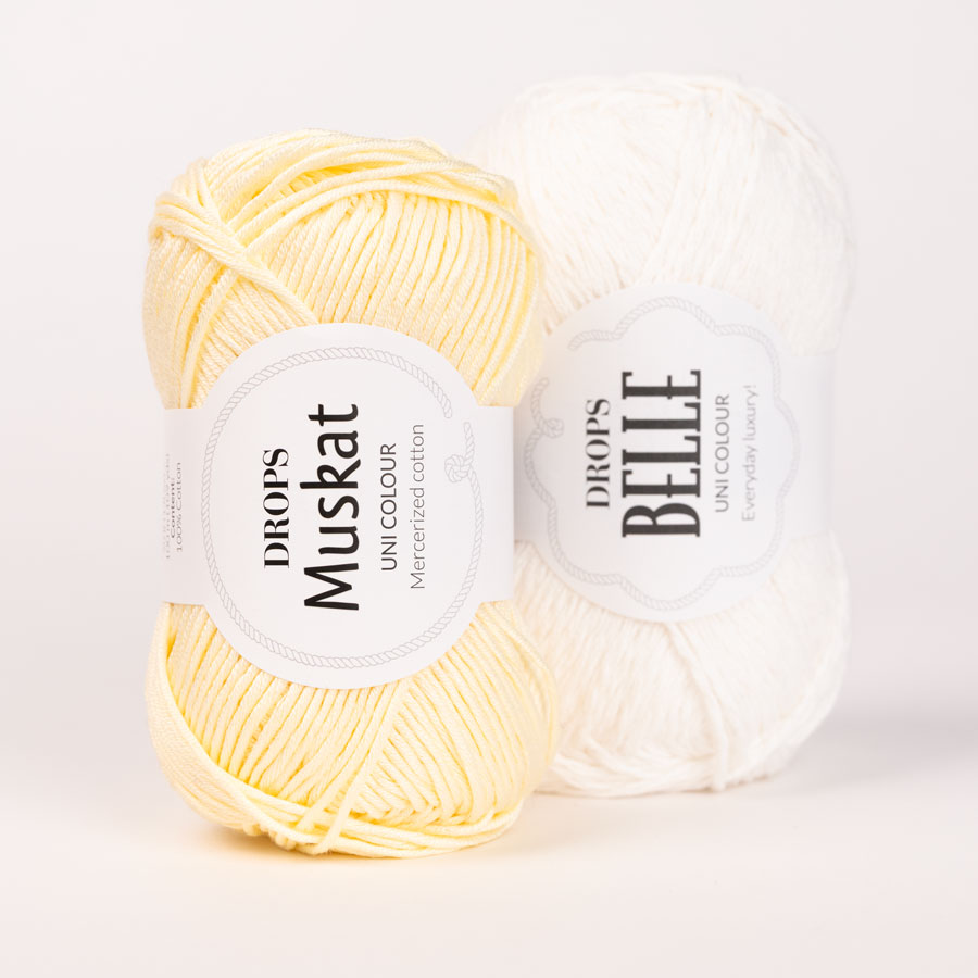 Yarn combination skeins of belle01-muskat07