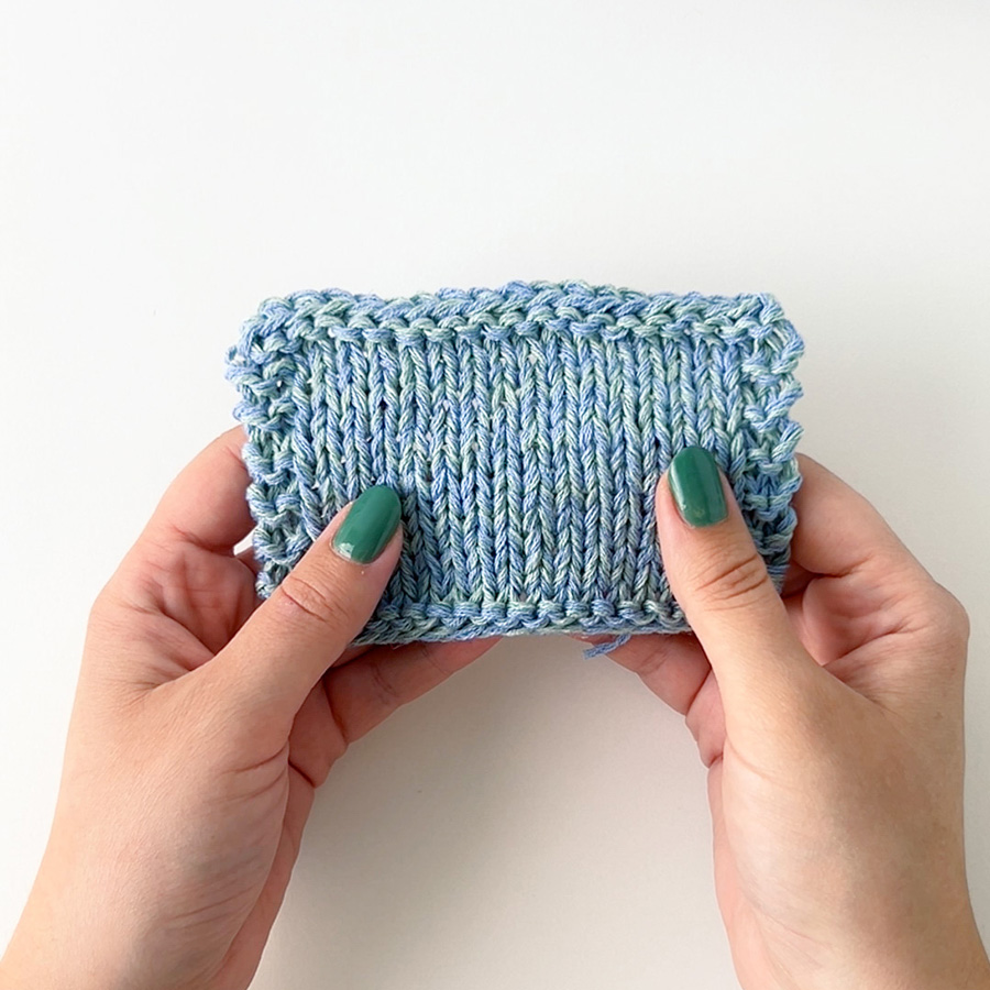 Yarn combination video thumbnail of DROPS Belle 15, jeans blue + DROPS Belle 31, sea green