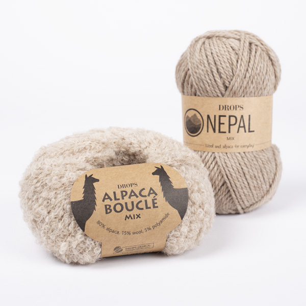 Yarn combination skeins of boucle202-nepal0300