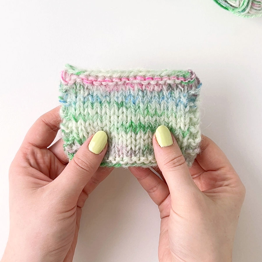 Yarn combination video thumbnail of DROPS Brushed Alpaca Silk 33, pistachio ice cream + DROPS Fiesta 18, watermelon