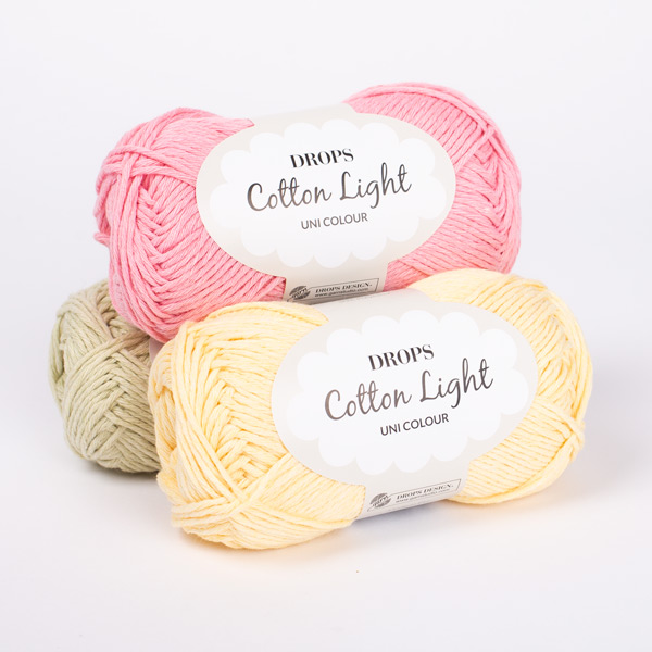 Yarn combination skeins of cottonlight41-42-43