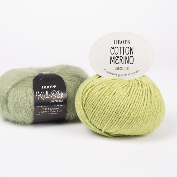 Yarn combination skeins of cottonmerino10-kidsilk18