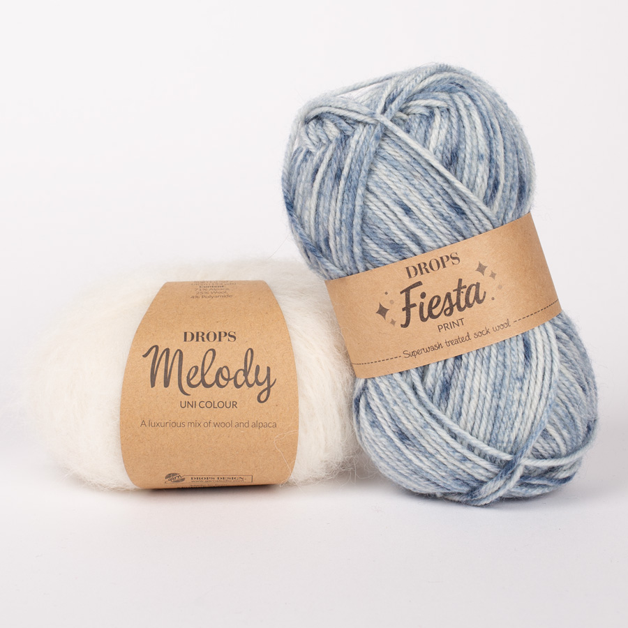 Yarn combination skeins of fiesta24-melody01
