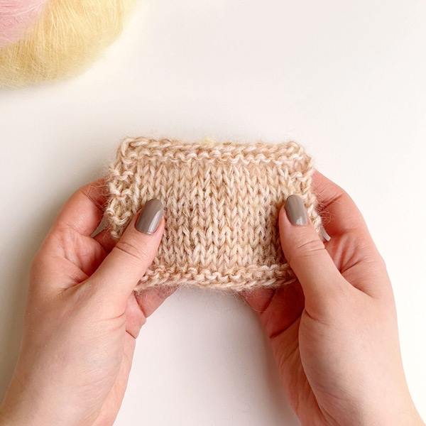 Yarn combination video thumbnail of DROPS Flora 01, off white + DROPS Kid-Silk 42, almond + DROPS Kid-Silk 52, lemonade + DROPS Kid-Silk 53, light peach
