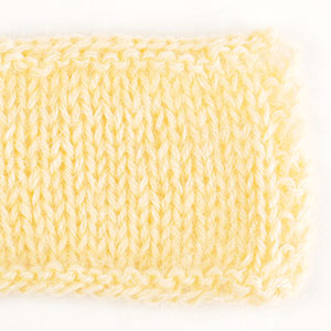 Yarn combinations skeins of DROPS Flora 26, límonaði 
														+ DROPS Kid-Silk 52, límonaði
