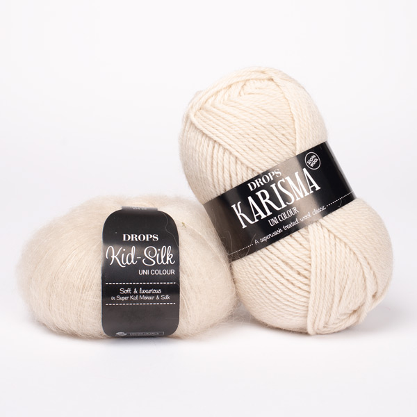 Yarn combination skeins of karisma85-kidsilk56