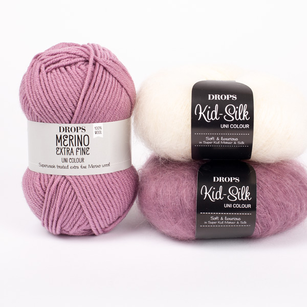 Yarn combination skeins of kidsilk01-05-mef36