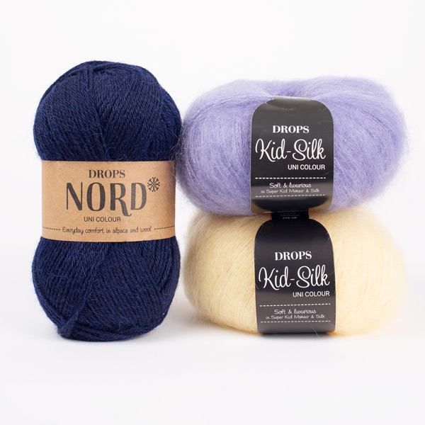 Yarn combination skeins of kidsilk11-52-nord15