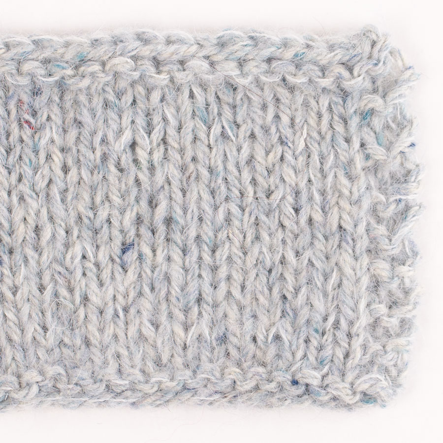 DROPS Garnsamsetning Kid-Silk 59, ískristall + DROPS Soft Tweed 21, kyrrt vatn