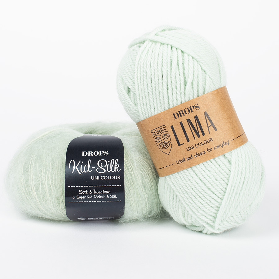 Yarn combination skeins of kidsilk60-lima9031
