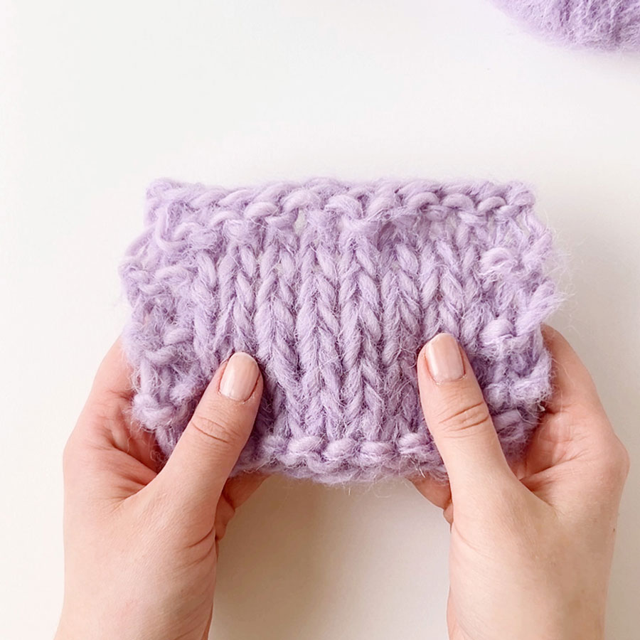 Yarn combination video thumbnail of DROPS Melody 22, sæt orkidé + DROPS Snow 114, lavender frost
